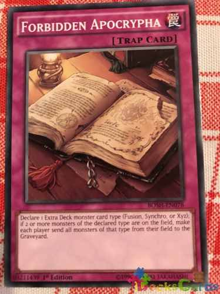 Forbidden Apocrypha - bosh-en078 - Common Unlimited 1