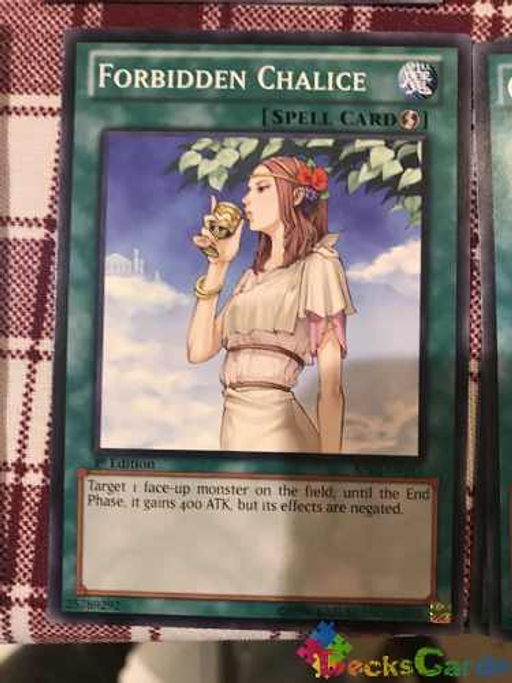 Forbidden Chalice - bp02-en155 - Common 1st Edition 1