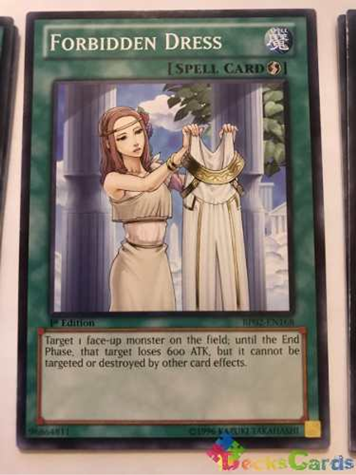 Forbidden Dress - BP02-EN168 - Common 1st Edition 1