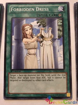 Forbidden Dress - BP02-EN168 - Common 1st Edition