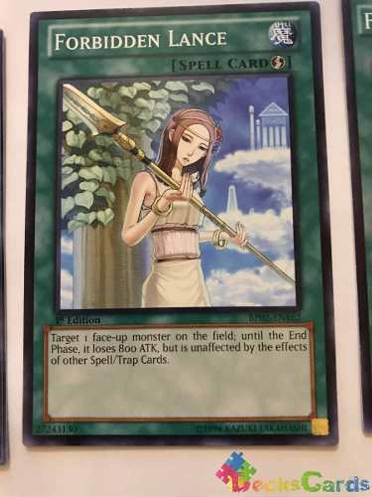 Forbidden Lance - bp02-en162 - Common 1st Edition 1