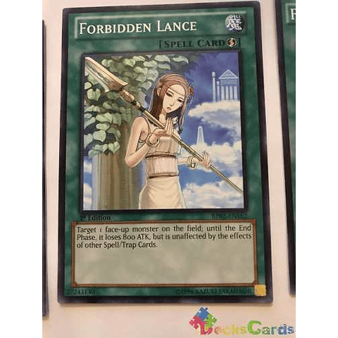 Forbidden Lance - bp02-en162 - Common 1st Edition