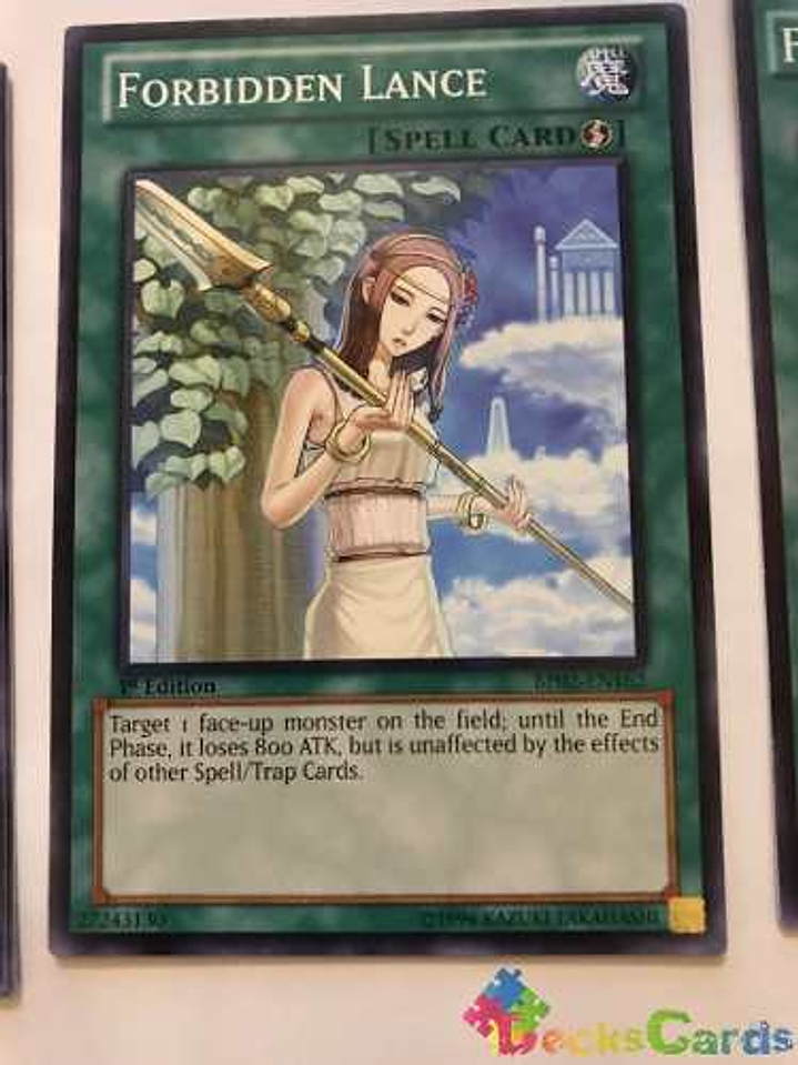 Forbidden Lance - bp02-en162 - Common 1st Edition 1