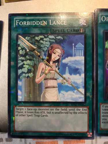 Forbidden Lance - bp02-en162 - Mosaic Rare 1st Edition