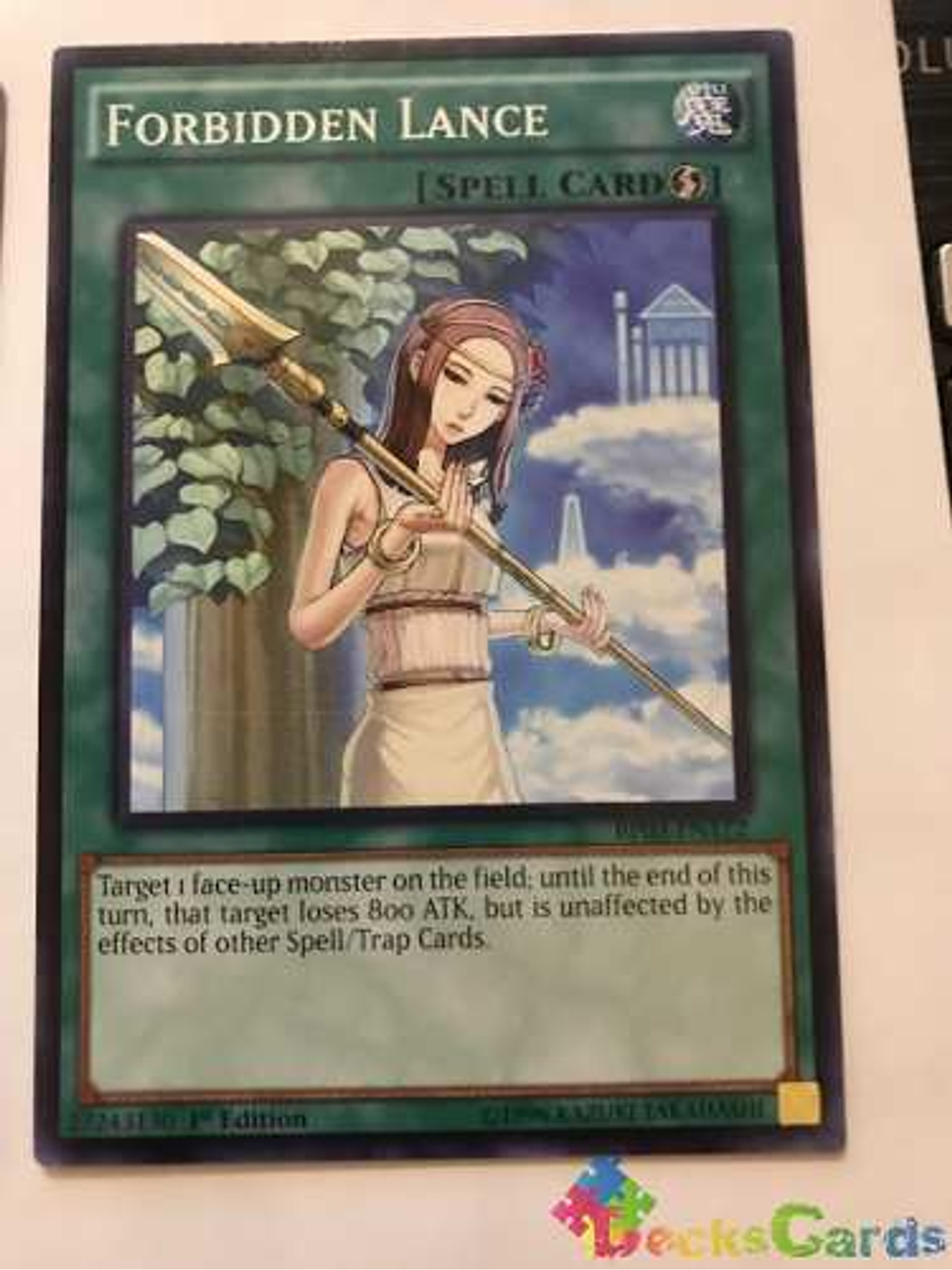 Forbidden Lance - bp03-en172 - Common 1st Edition 1