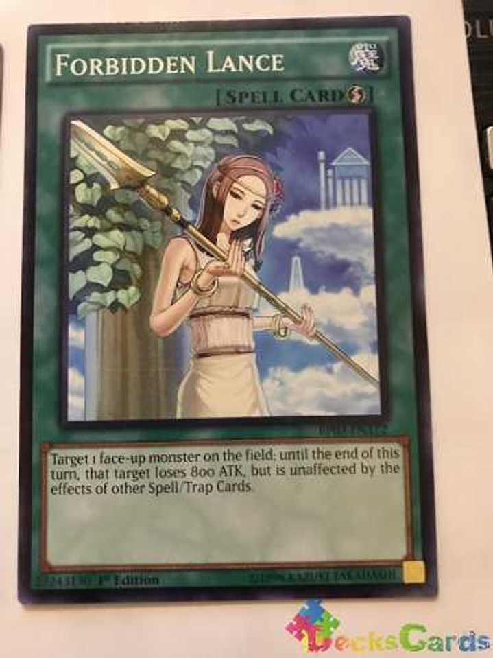 Forbidden Lance - bp03-en172 - Common 1st Edition 1