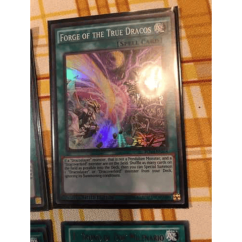 Forge Of The True Dracos - bosh-ense4 - Super Rare Limited