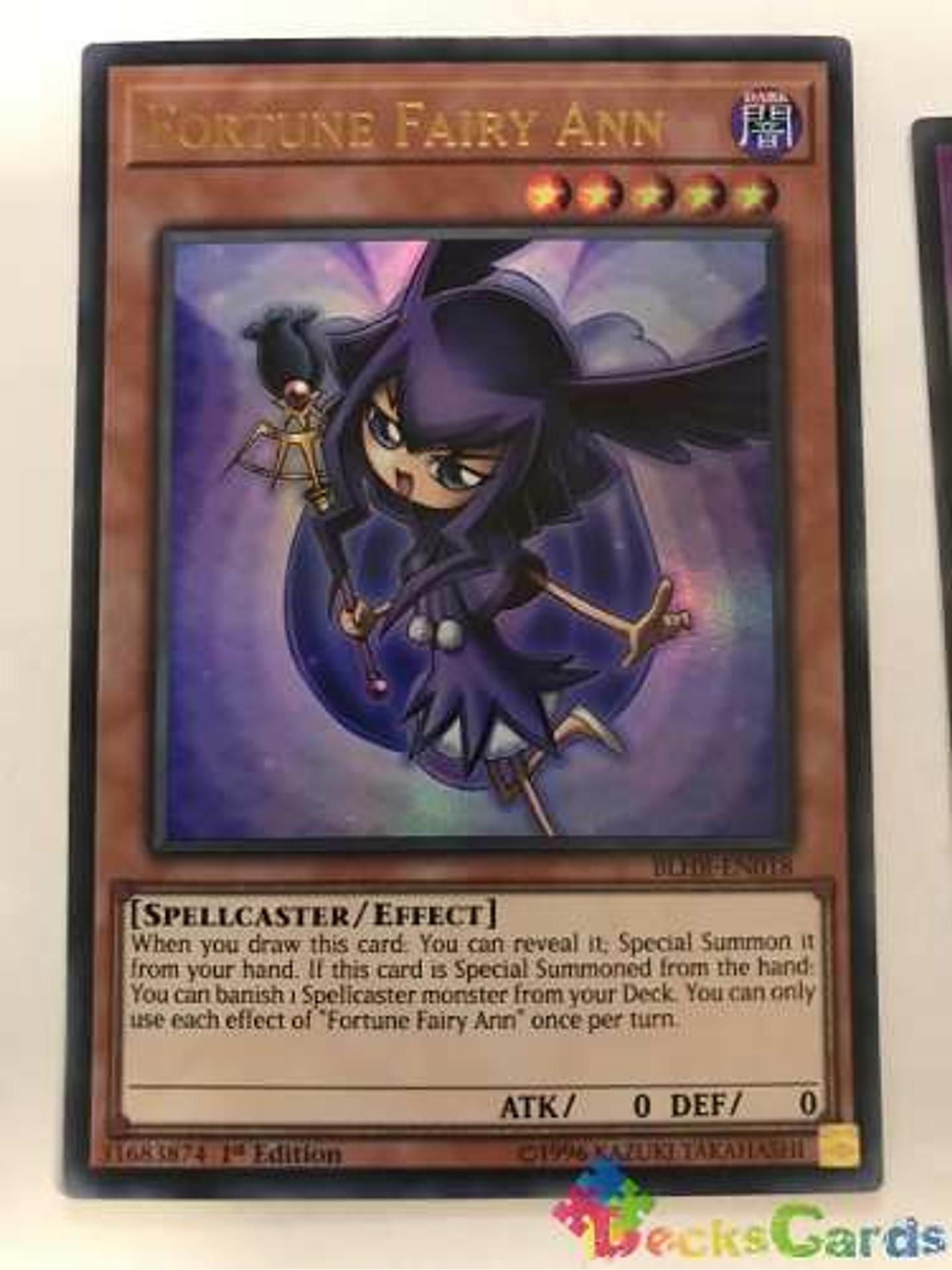 Fortune Fairy Ann - blhr-en018 - Ultra Rare 1st Edition 1