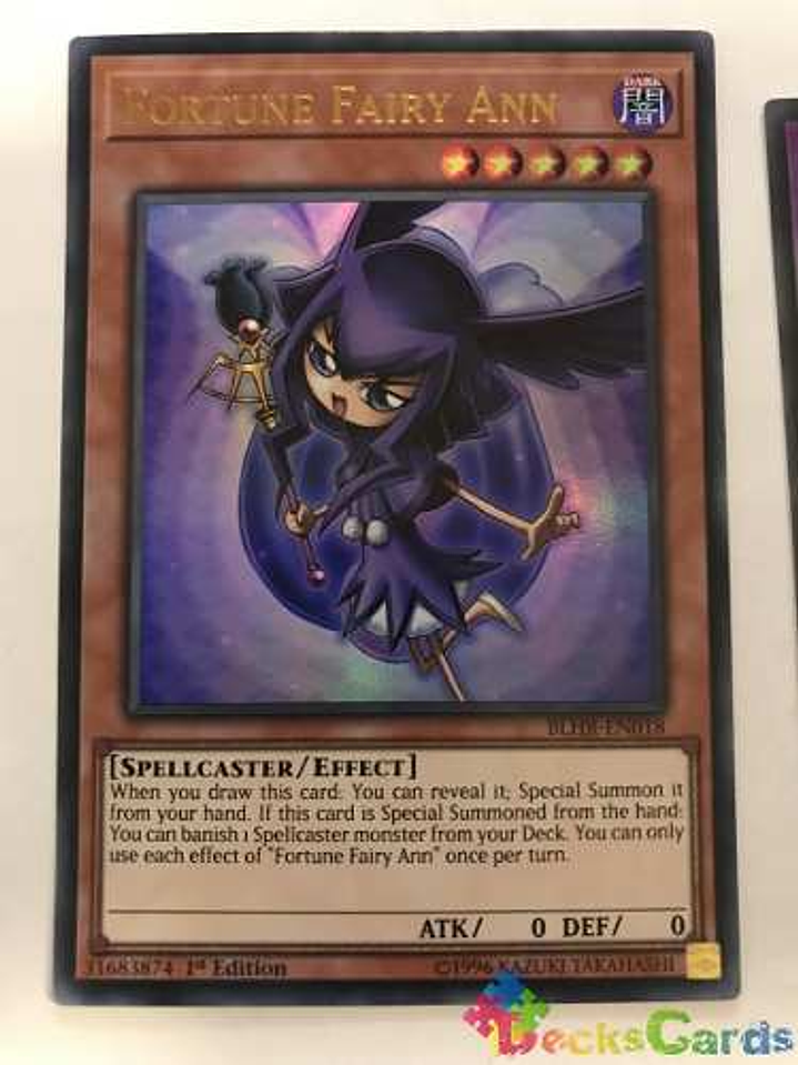 Fortune Fairy Ann - blhr-en018 - Ultra Rare 1st Edition 1