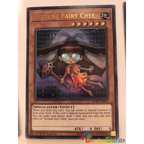 Fortune Fairy Chee - blhr-en019 - Ultra Rare 1st Edition