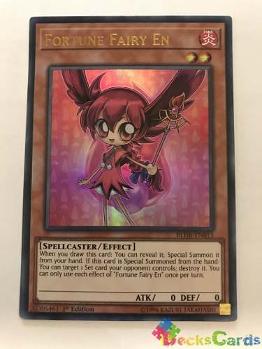 Fortune Fairy En - Blhr-en015 - Ultra Rare 1st Edition