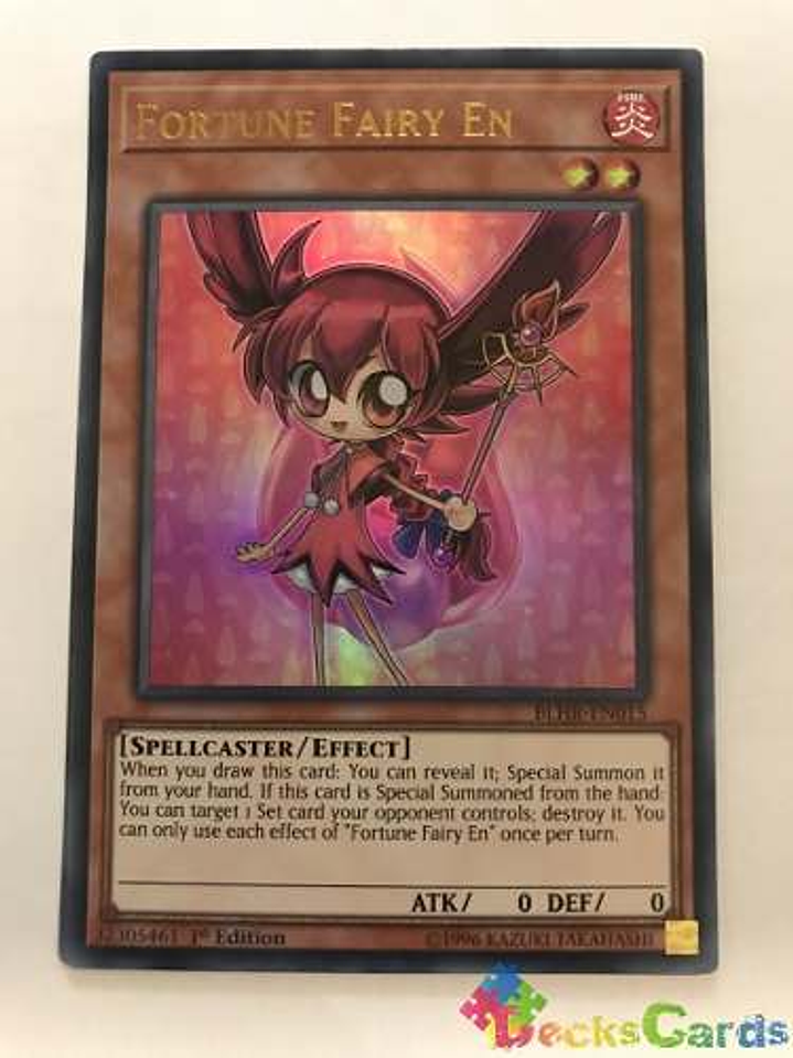 Fortune Fairy En - Blhr-en015 - Ultra Rare 1st Edition 1
