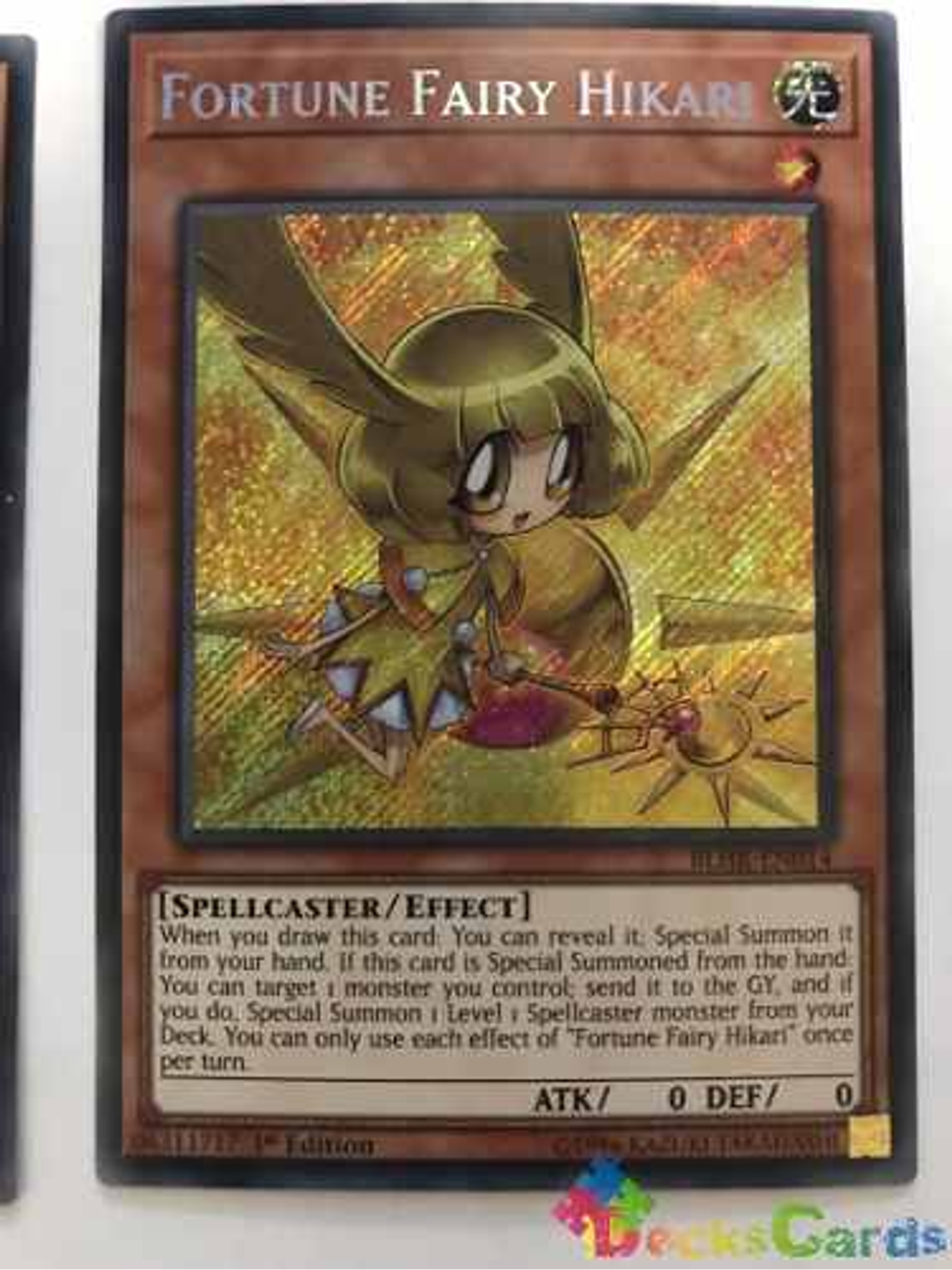 Fortune Fairy Hikari - blhr-en014 - Secret Rare 1st Edition 1
