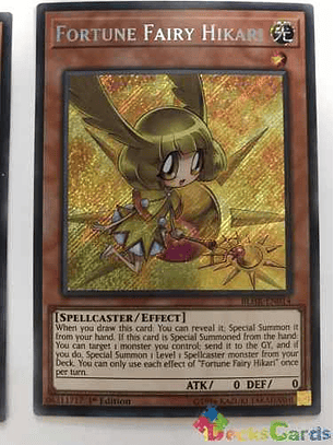 Fortune Fairy Hikari - blhr-en014 - Secret Rare 1st Edition