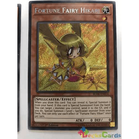 Fortune Fairy Hikari - blhr-en014 - Secret Rare 1st Edition