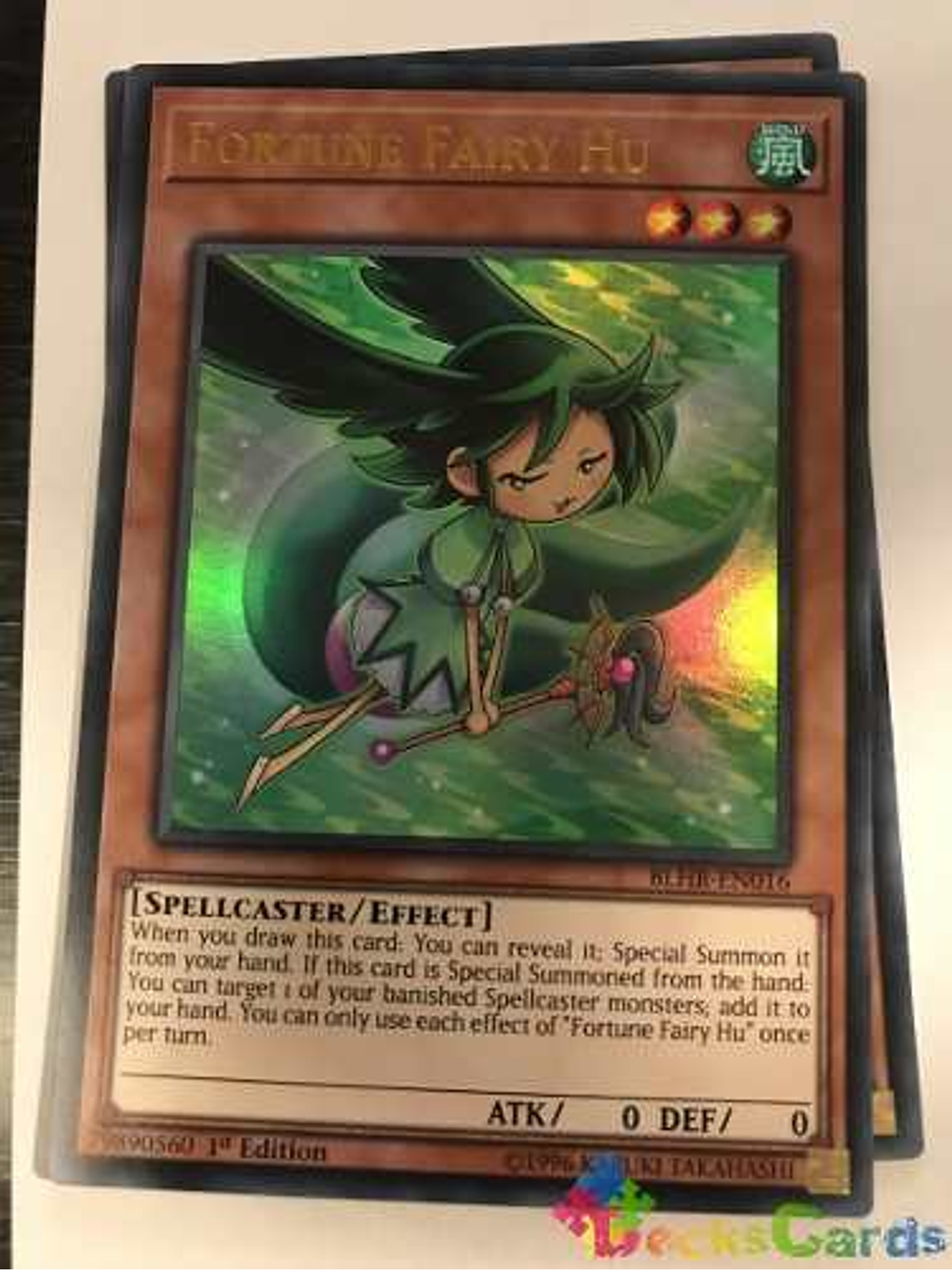 Fortune Fairy Hu - blhr-en016 - Ultra Rare 1st Edition 1