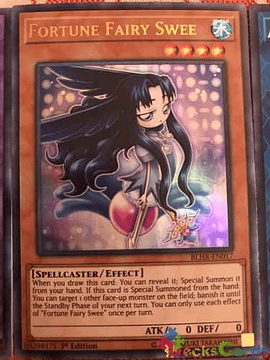 Fortune Fairy Swee - blhr-en017 - Ultra Rare 1st Edition