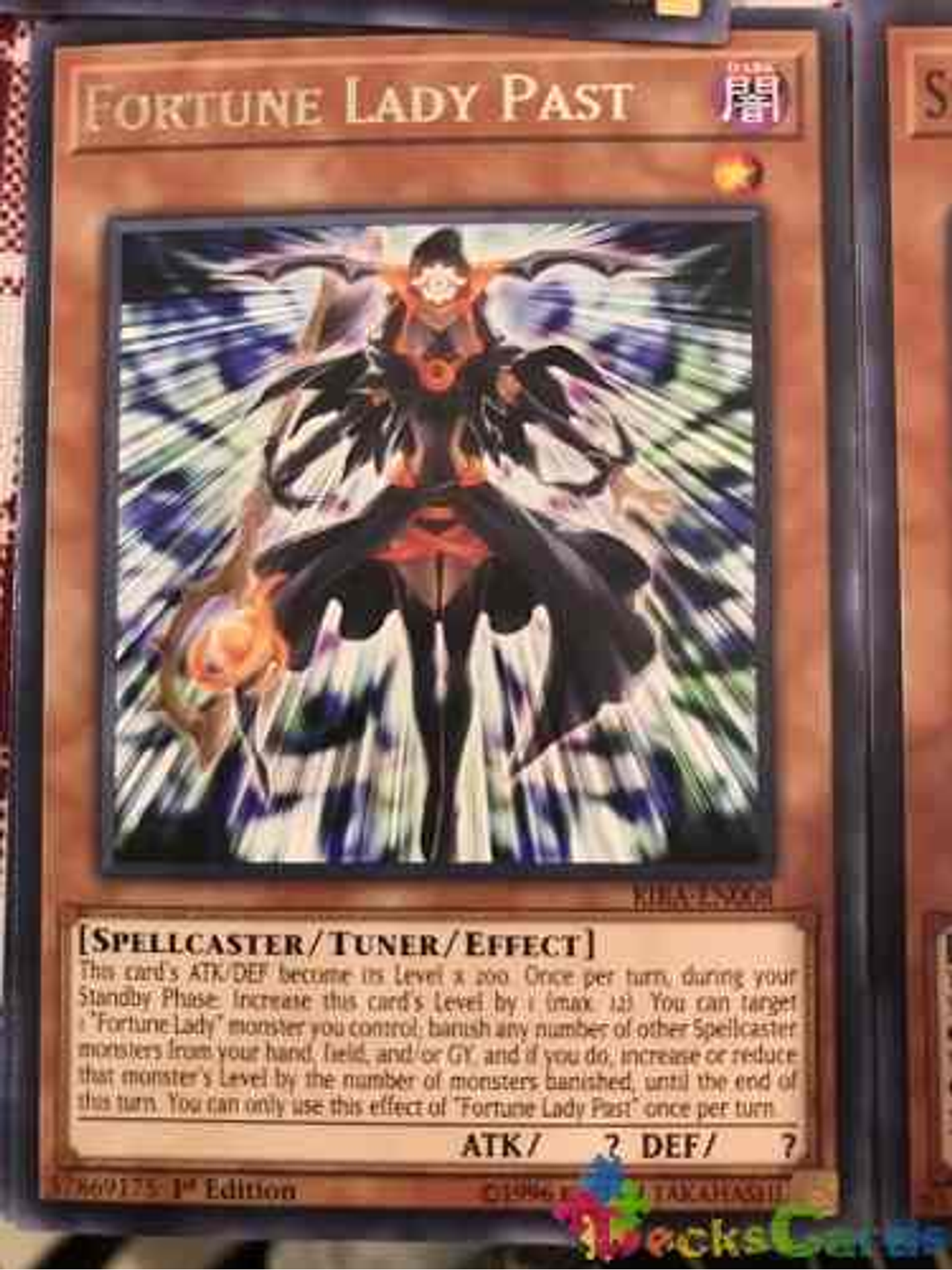 Fortune Lady Past - rira-en008 - Rare 1st Edition 1