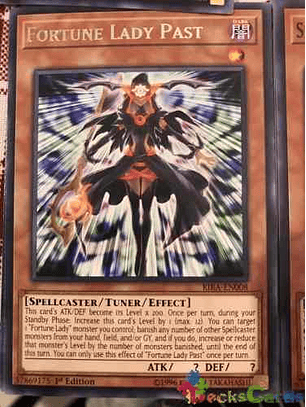 Fortune Lady Past - rira-en008 - Rare 1st Edition
