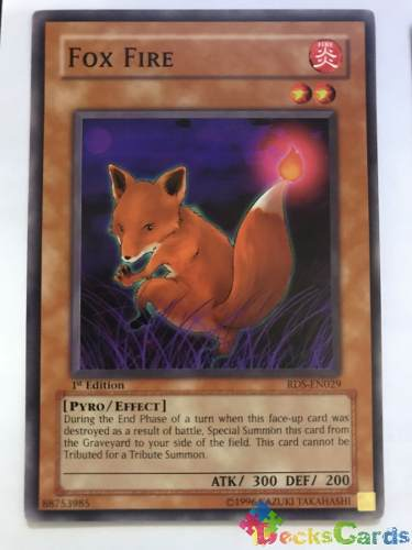 Fox Fire - rds-en029 - Common 1st Edition 1