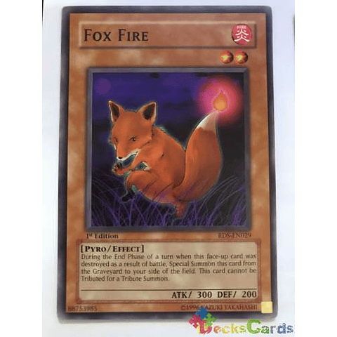 Fox Fire - rds-en029 - Common 1st Edition