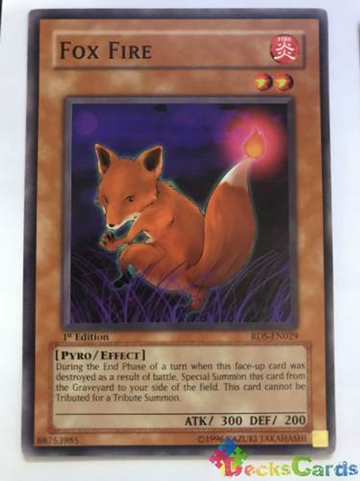 Fox Fire - rds-en029 - Common 1st Edition 1