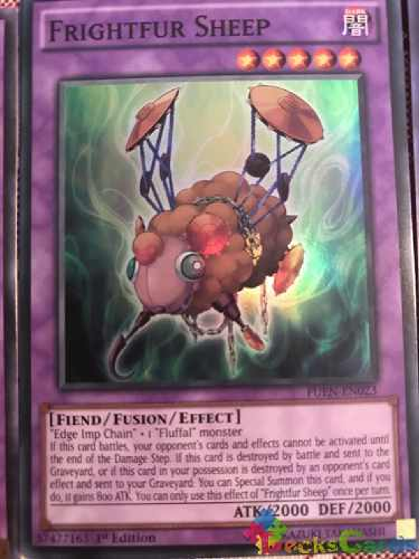 Frightfur Sheep - fuen-en023 - Super Rare 1st Edition 1