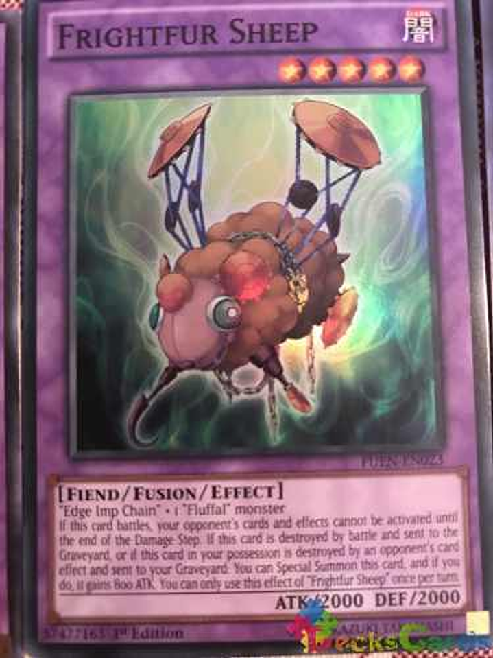 Frightfur Sheep - fuen-en023 - Super Rare 1st Edition 1