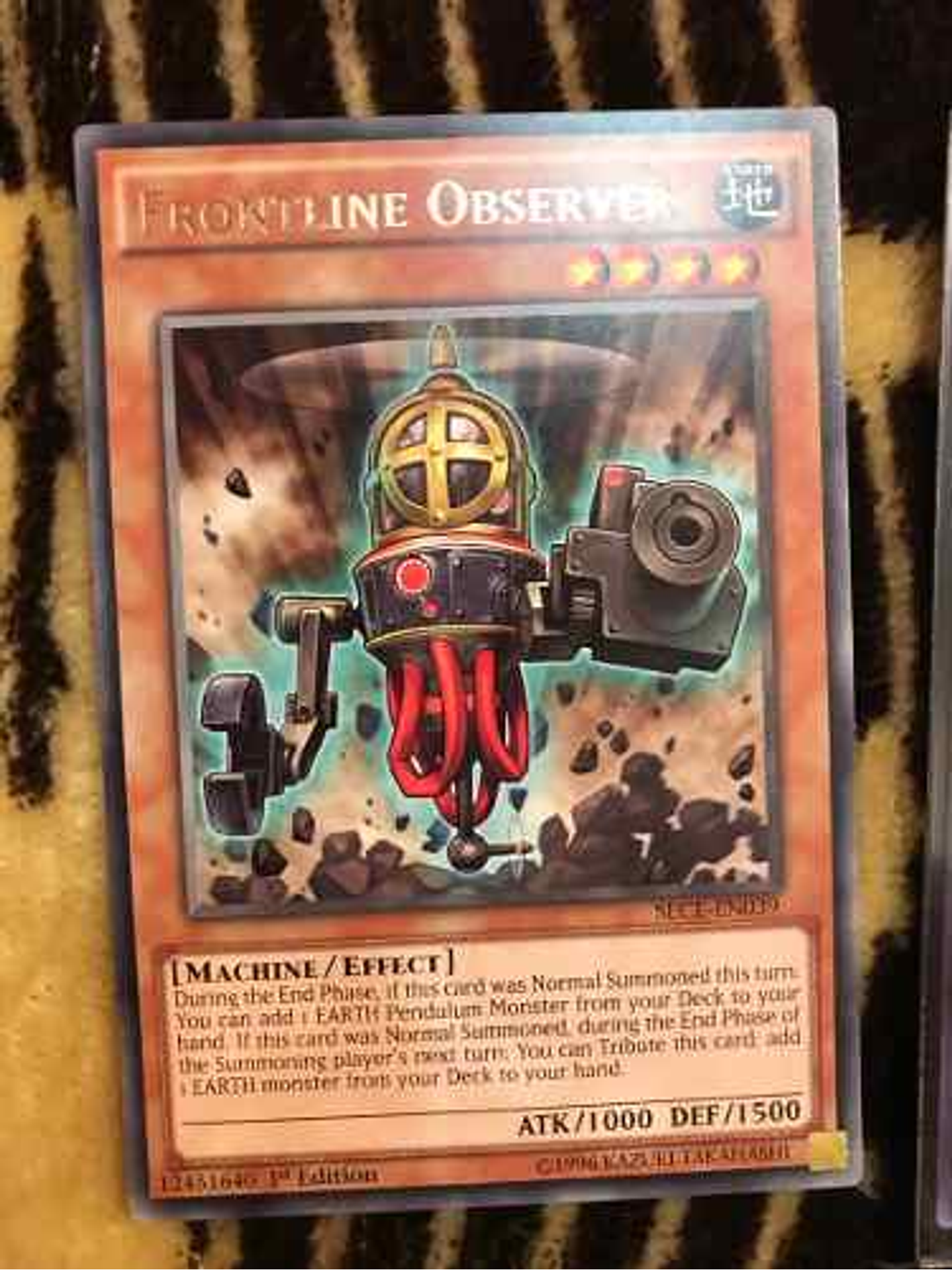 Frontline Observer - sece-en039 - Rare 1st Edition 1