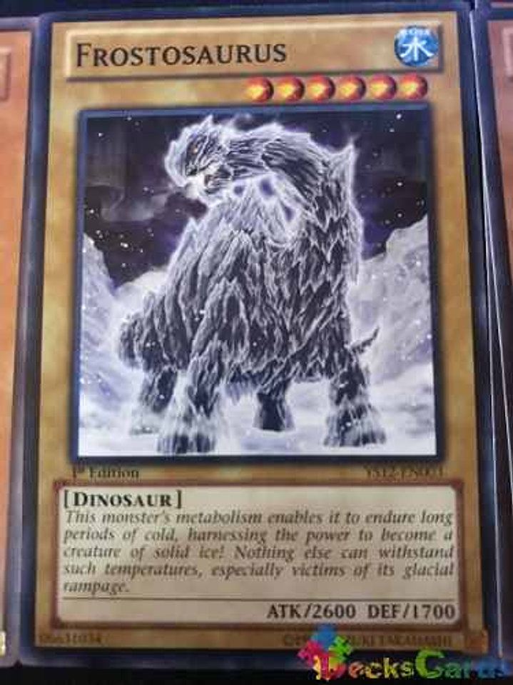 Frostosaurus - ys12-en003 - Common 1st Edition 1