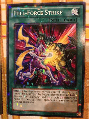Full-force Strike - bp02-en166 - Mosaic Rare 1st Edition
