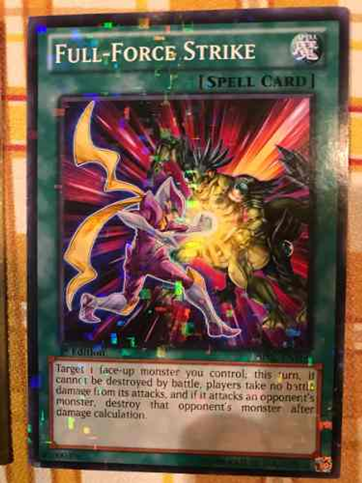 Full-force Strike - bp02-en166 - Mosaic Rare 1st Edition 1