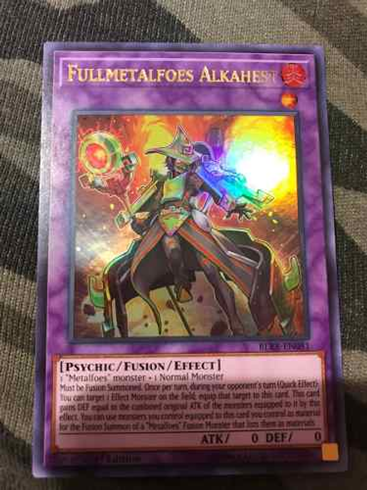 Fullmetalfoes Alkahest - blrr-en081 - Ultra Rare 1st Edition 1
