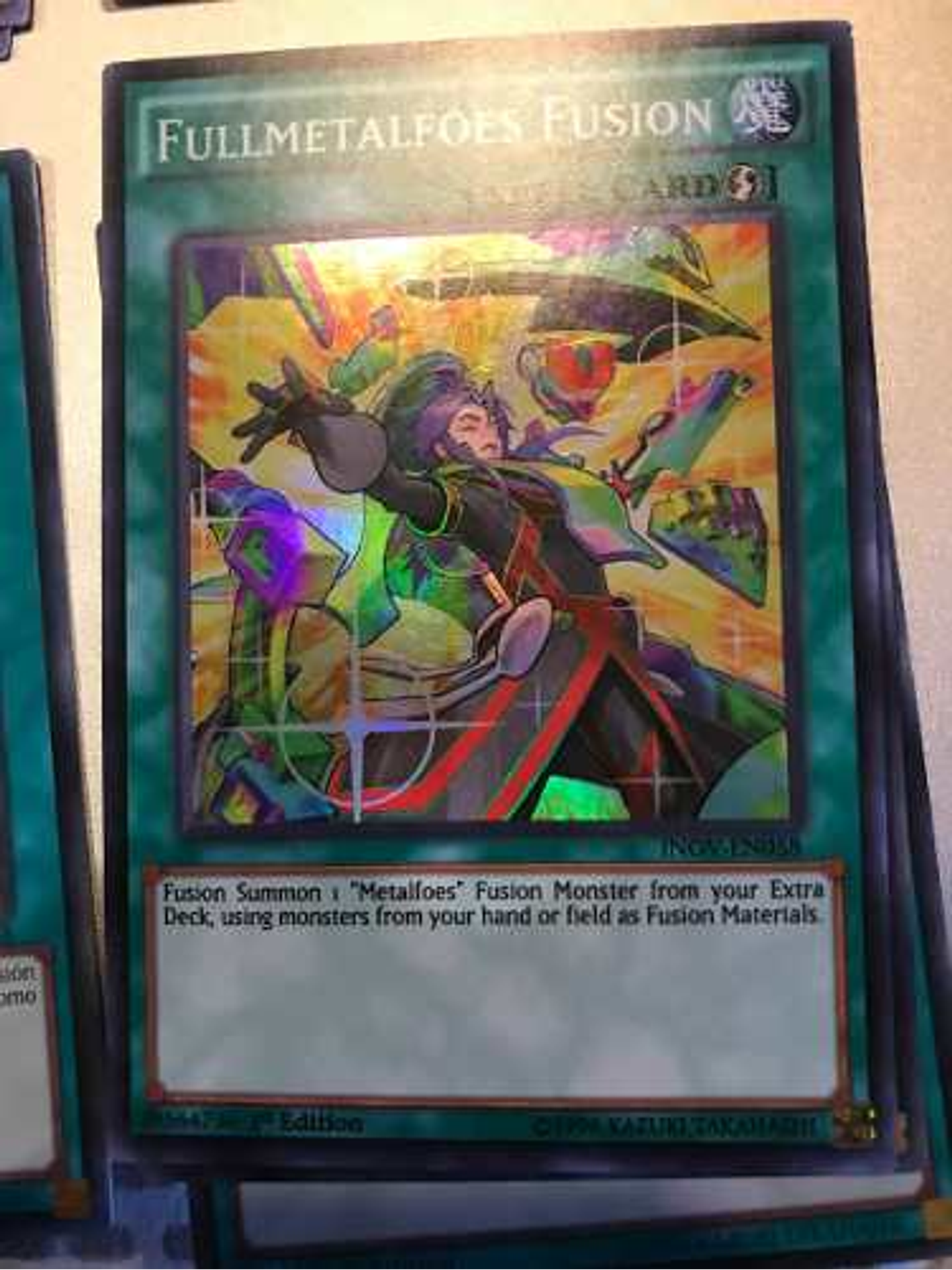 Fullmetalfoes Fusion - inov-en058 - Super Rare 1st Edition 1