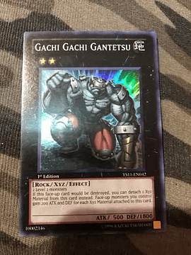 Gachi Gachi Gantetsu - ys11-en042 - Super Rare 1st Edition