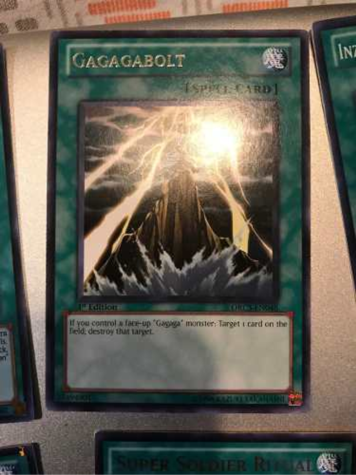 Gagagabolt - orcs-en048 - Rare 1st Edition 1