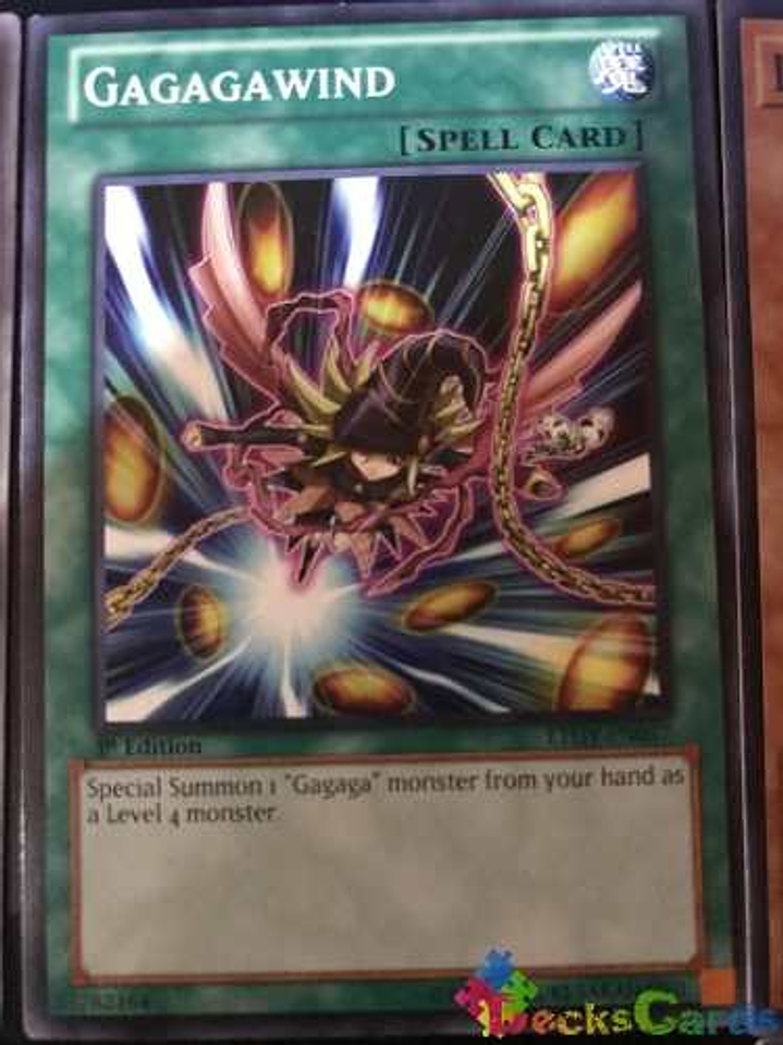 Gagagawind - ltgy-en057 - Common 1st Edition 1