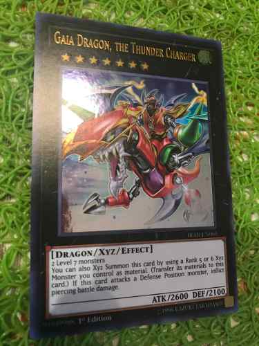 Gaia Dragon, The Thunder Charger - bllr-en065 - Ultra Rare 1st Edition