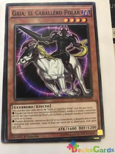 Gaia, The Polar Knight - duea-en090 - Common 1st Edition