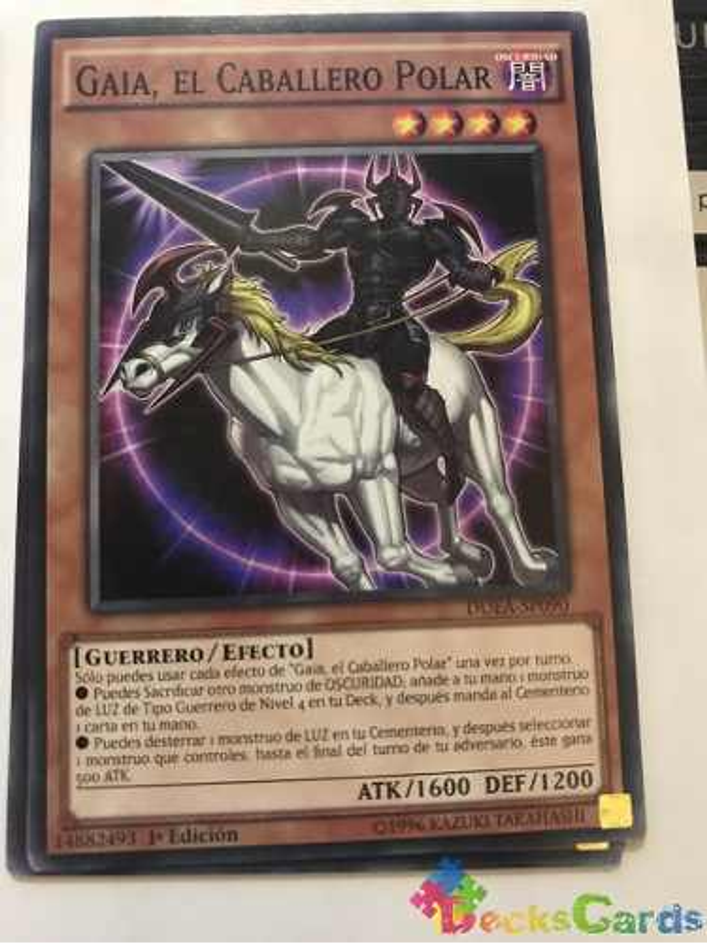 Gaia, The Polar Knight - duea-en090 - Common 1st Edition 1
