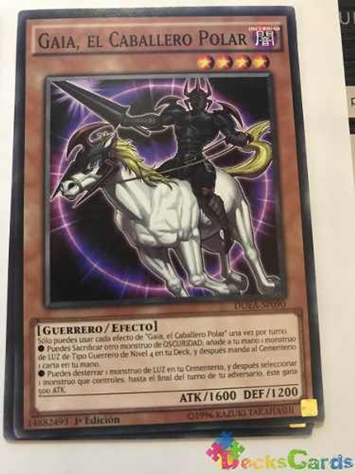 Gaia, The Polar Knight - duea-en090 - Common 1st Edition 1