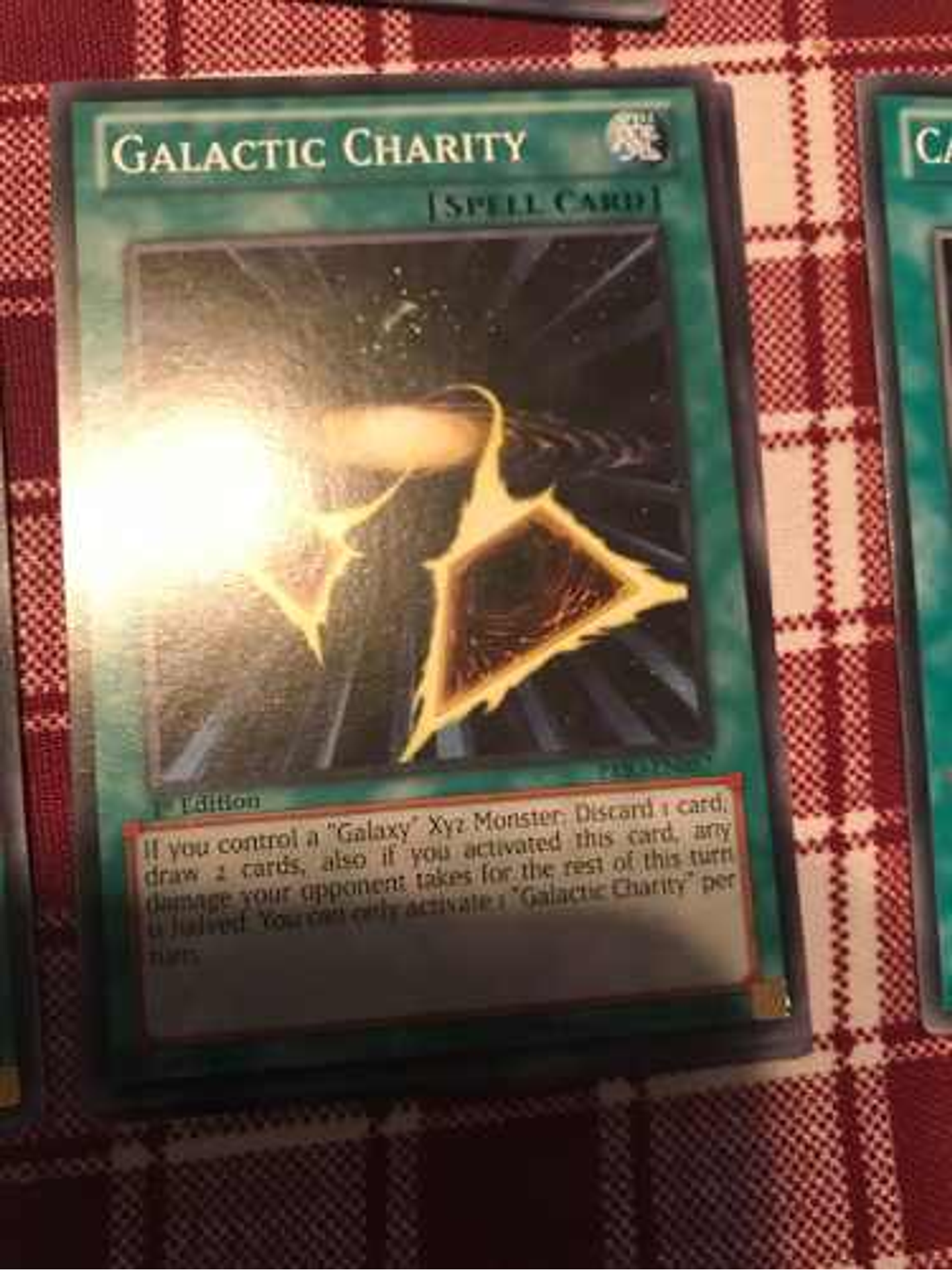 Galactic Charity - prio-en057 - Common 1st Edition 1