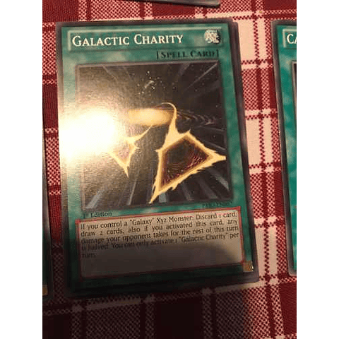 Galactic Charity - prio-en057 - Common 1st Edition