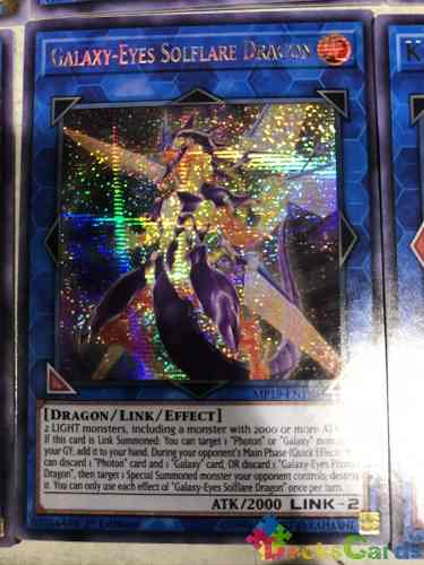 Galaxy-Eyes Solflare Dragon - MP19-EN188 - Prismatic Secret Rare 1st Edition 1