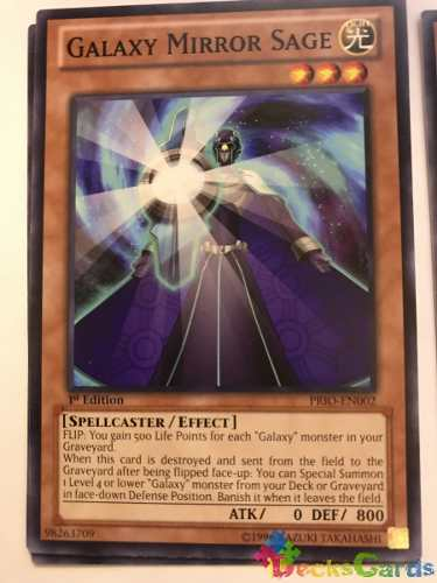 Galaxy Mirror Sage - prio-en002 - Common 1st Edition 1