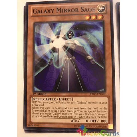 Galaxy Mirror Sage - prio-en002 - Common 1st Edition