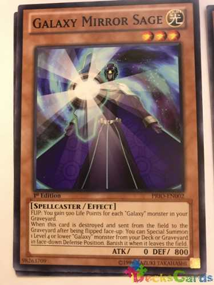 Galaxy Mirror Sage - prio-en002 - Common 1st Edition 1
