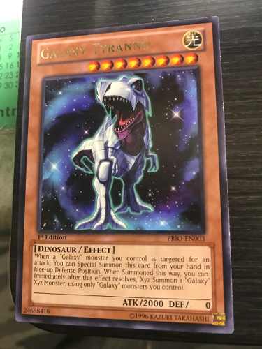 Galaxy Tyranno - prio-en003 - Rare 1st Edition