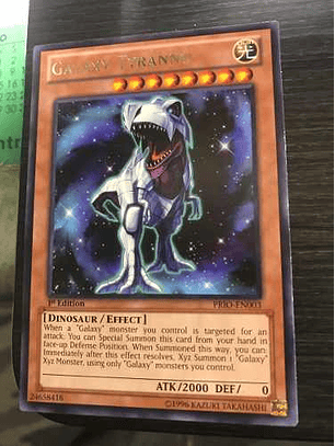 Galaxy Tyranno - prio-en003 - Rare 1st Edition