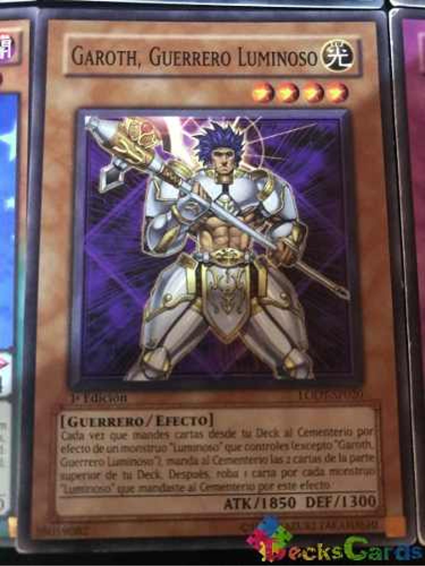 Garoth, Lightsworn Warrior - lodt-en020 - Common 1st Edition 1